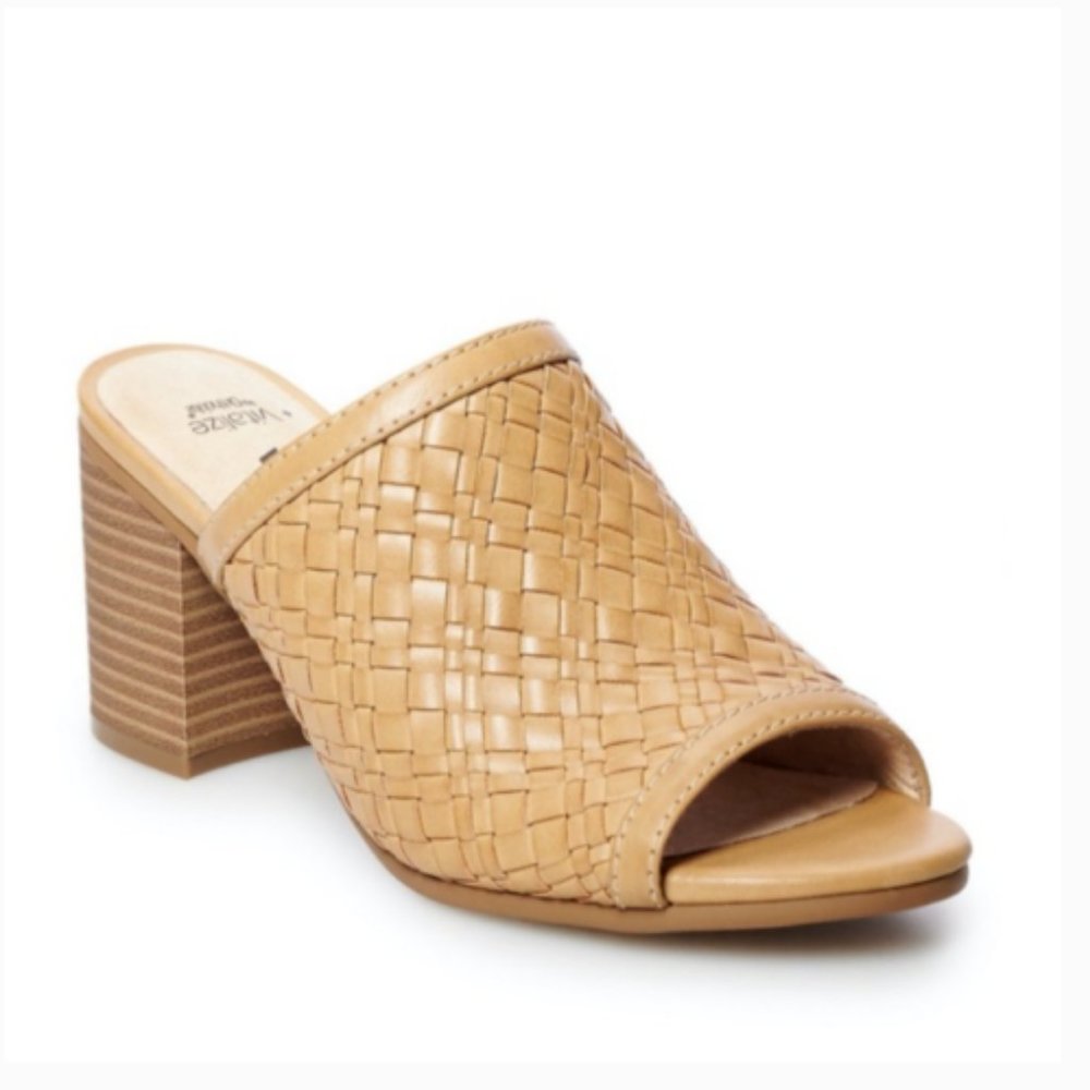 Women's sandals Sonoma Maltese High Heel Mules size 10 NEW